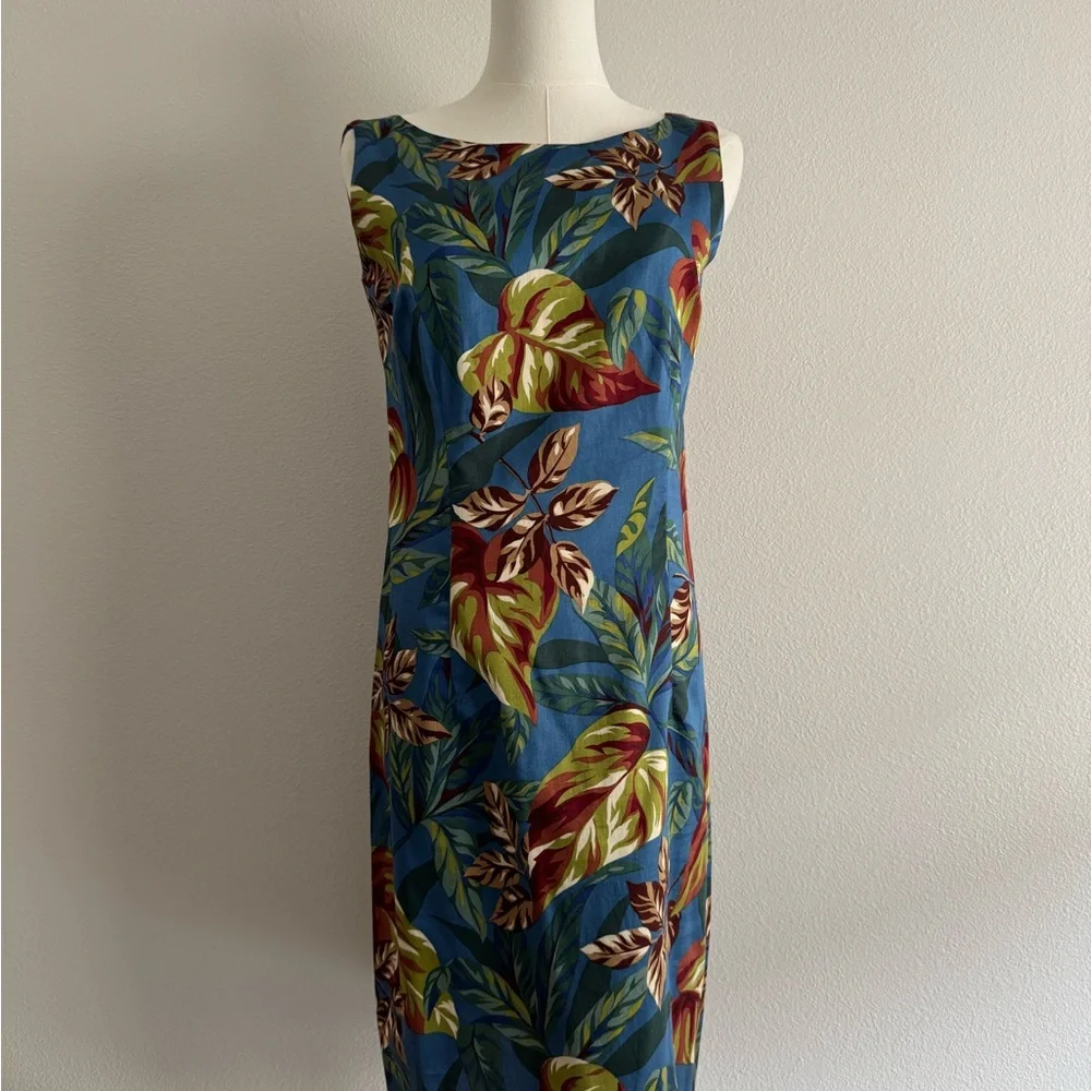 VTG Reyn Spooner Sleeveless Hawaiian Luau Tropical Women’s‎ Sz S